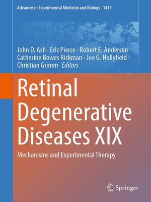 cover image of Retinal Degenerative Diseases XIX